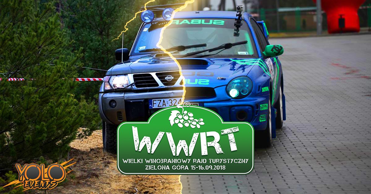 Współorganizujemy WWRT - Wielki Winobraniowy Rajd Turystyczny